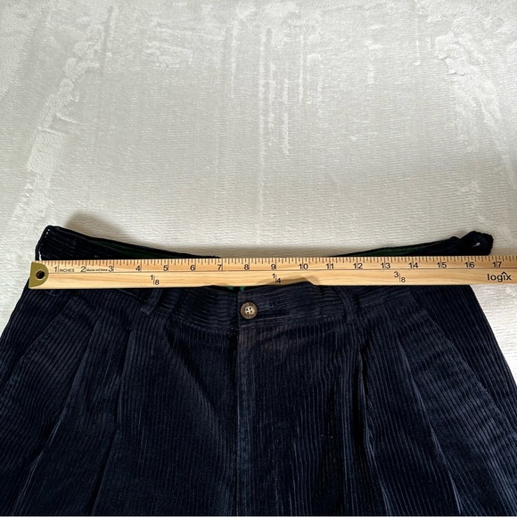 VTG Valentino Jeans Pants Men Size 42 / 34 Blue Corduroy Cotton Blend W32 L29 - Picture 2 of 13